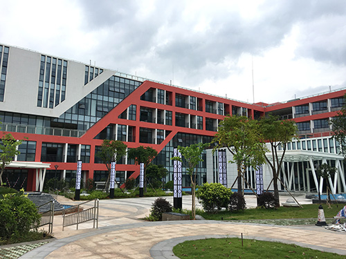 廣州市環(huán)境監(jiān)測與預警中心施工現場